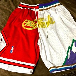 Vintage Just Don NBA the finals bulls vs Jazz